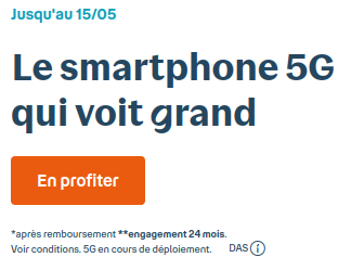 Une offre pour changer son mobile et qu'il soit enfin compatible 5G